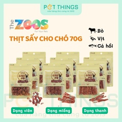 The ZOOS thịt Sấy Cho Chó 70g