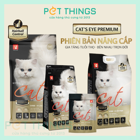 Thức Ăn Hạt Cho Mèo Cat's Eye Premium Hàn Quốc