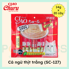 Súp Thưởng Cho Mèo Ciao Churu SC-127 White Meat Tuna 14gx20