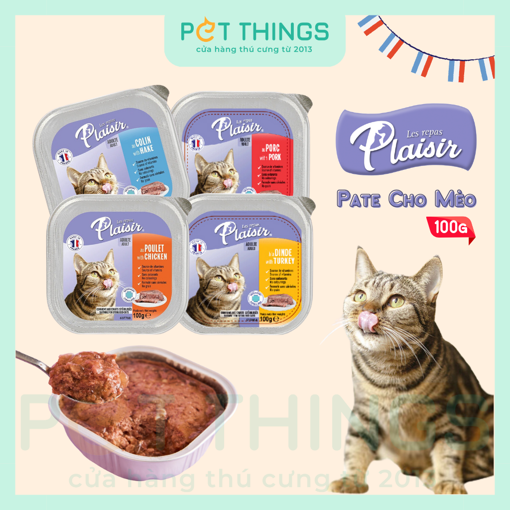 Repas Plaisir Pate Cho Mèo Triệt Sản 100g