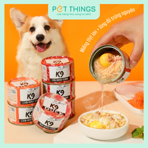 Thức Ăn Ướt / Pate NUSIBOFE K9 Cho Chó, 100g
