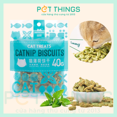 Bánh Quy Catnip Biscuits Hỗ Trợ Tiêu Búi Lông, Thơm Miệng Cho Mèo