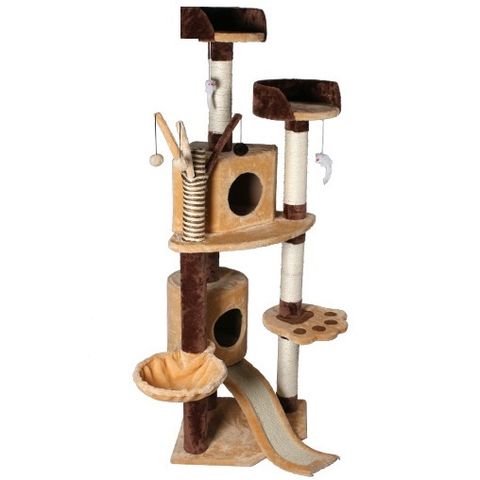 Nhà cào móng cat tree cho mèo CT-10148 cầu thang bậc