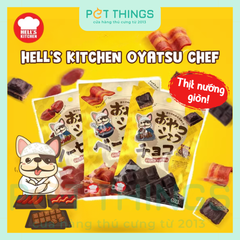 Bánh Thưởng Gà Nướng Cho Chó Hell's Kitchen Oyatsu Chef Jerky Treat 80g