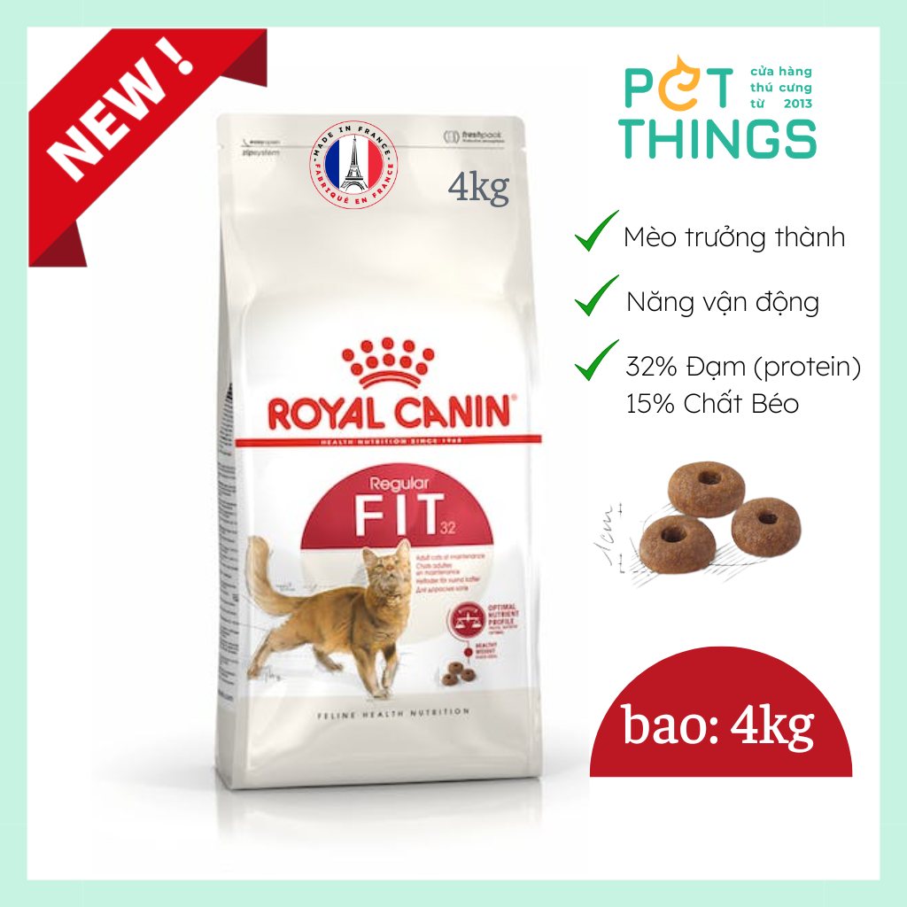 Royal Canin Fit32 Th c n h t kho cho meo tr ng thanh n ng v n ng Pet Things
