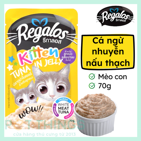 Pate mèo Regalos Kitten Tuna in Jelly 70g