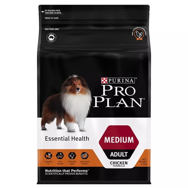 Purina Pro Plan Medium Adult Chicken Formula thức ăn cho chó size vừa trưởng thành