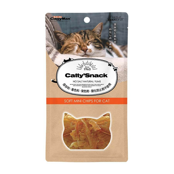 CattyMan Catty's Snack Soft Mini Chips For Cat 30g