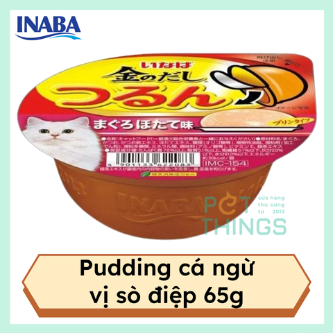 Pate mèo Inaba 65g IMC-154 Tuna with Scallop Pudding