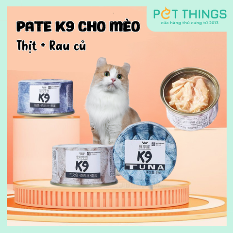 Thức Ăn Ướt / Pate NUSIBOFE K9 Cho Mèo, 85g