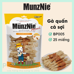 Snack Chó Munznie Gà Quấn Cá Sợi