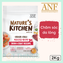 Hạt Khô Cho Chó ANF Nature's Kitchen Skin & Coat | Chăm Sóc Da Lông 2kg