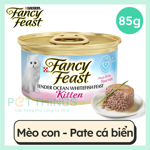 Pate cho mèo con Fancy Feast Cá biển 85g