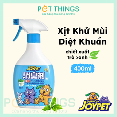 JOYPET Xịt Khử Mùi Diệt Khuẩn Cho Chó Mèo 400ml