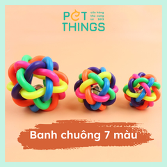 Đồ chơi Banh 7 màu cho chó