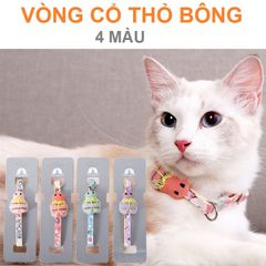 Vòng cổ thỏ bông 20-30cm