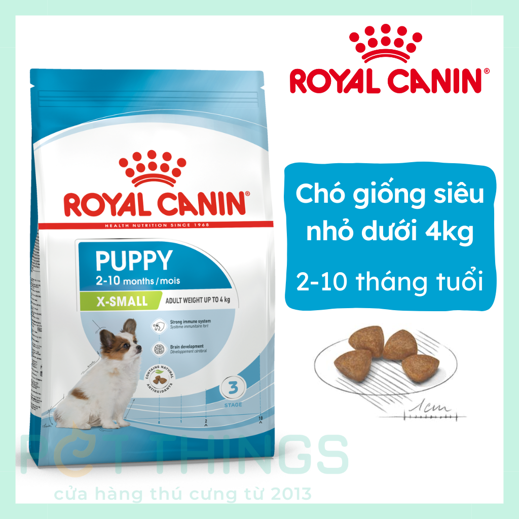 Royal Canin X-small Puppy Thức Ăn Hạt Cho Chó Con Giống Siêu Nhỏ