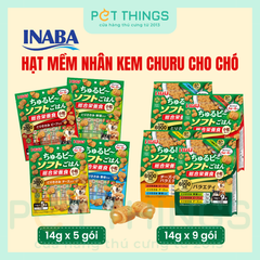Thức Ăn Hạt Mềm Nhân Kem Churu Cho Chó INABA Soft Meal