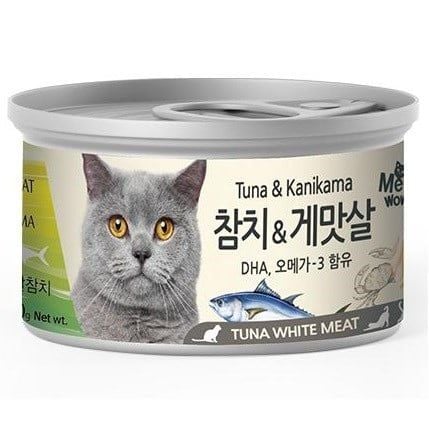 Pate mèo MeoWow Cá ngừ & Cua 80g