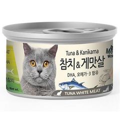 Pate mèo MeoWow Cá ngừ & Cua 80g