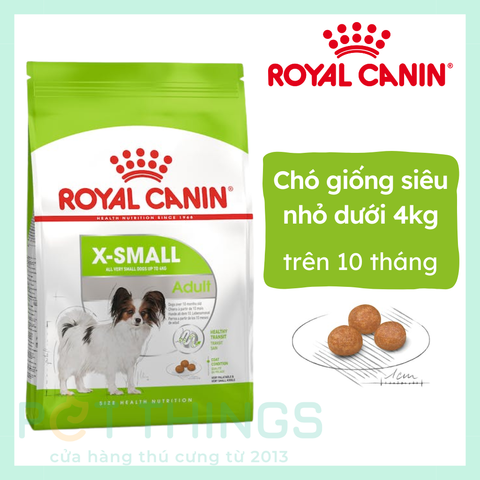 Royal Canin X-small Adult Thức Ăn Hạt Cho Chó Trưởng Thành Giống Siêu Nhỏ