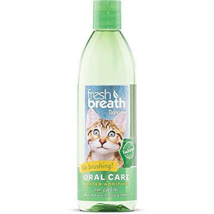 Nước súc miệng cho mèo Fresh Breath by TropiClean Oral Care Water Additive 473ml