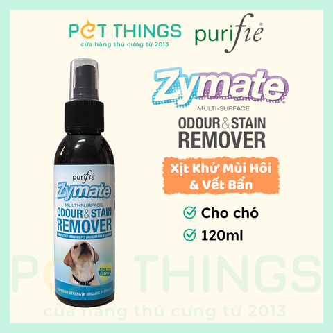 Purife Zymate Xịt Khử Mùi Hôi Và Vết Bẩn Cho Chó