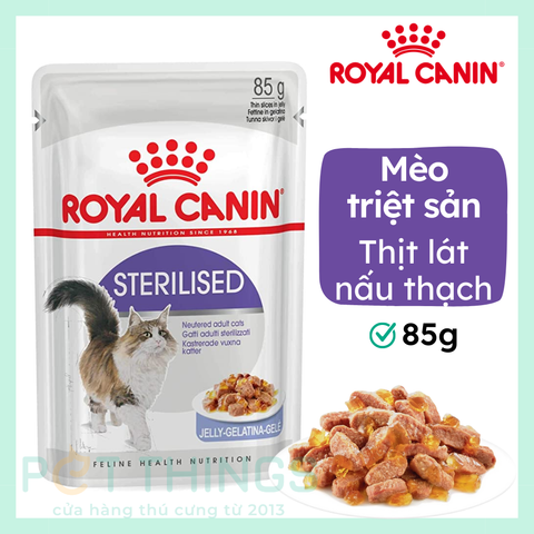 Pate Mèo Royal Canin Sterilised in Jelly 85g