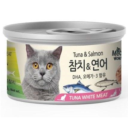 Pate mèo MeoWow Cá ngừ & Cá hồi 80g