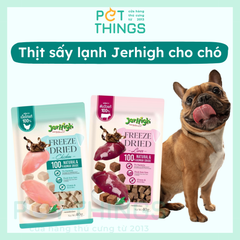 Snack thịt sấy lạnh cho chó Jerhigh Freeze Dried 40g