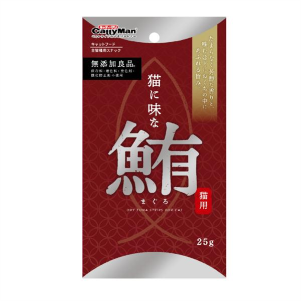 CattyMan Snack Dry Tuna Strips For Cats 25g