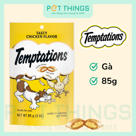 Temptations USA Tasty Chicken Bánh Thưởng Cho Mèo Vị Gà