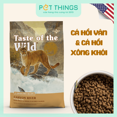 Thức Ăn Hạt Taste Of The Wild Canyon River Cho Mèo, Cá Hồi Vân & Cá Hồi Xông Khói