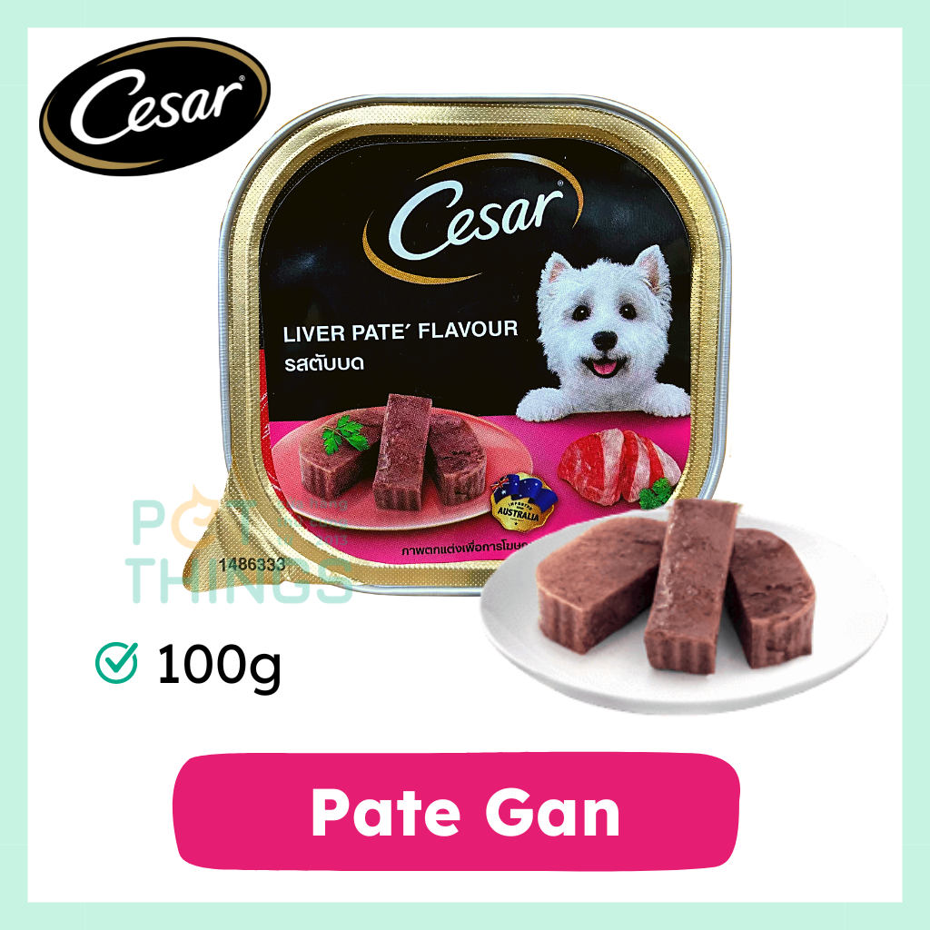 Pate Chó Cesar Liver Paté 100g