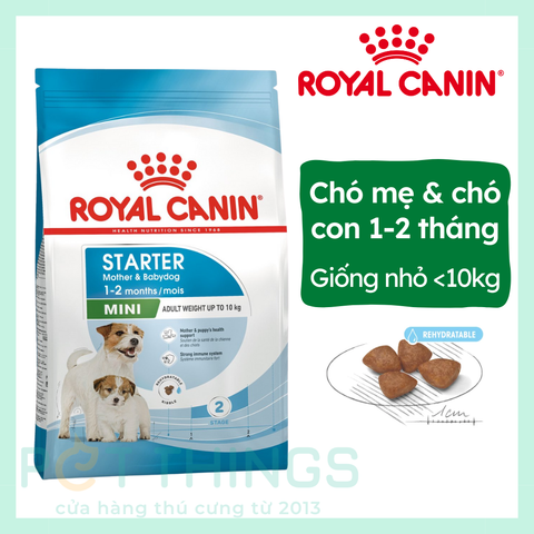 Royal Canin Mini Starter Mother & Baby Dog Thức Ăn Cho Chó Mẹ & Chó Con Cõ Nhỏ