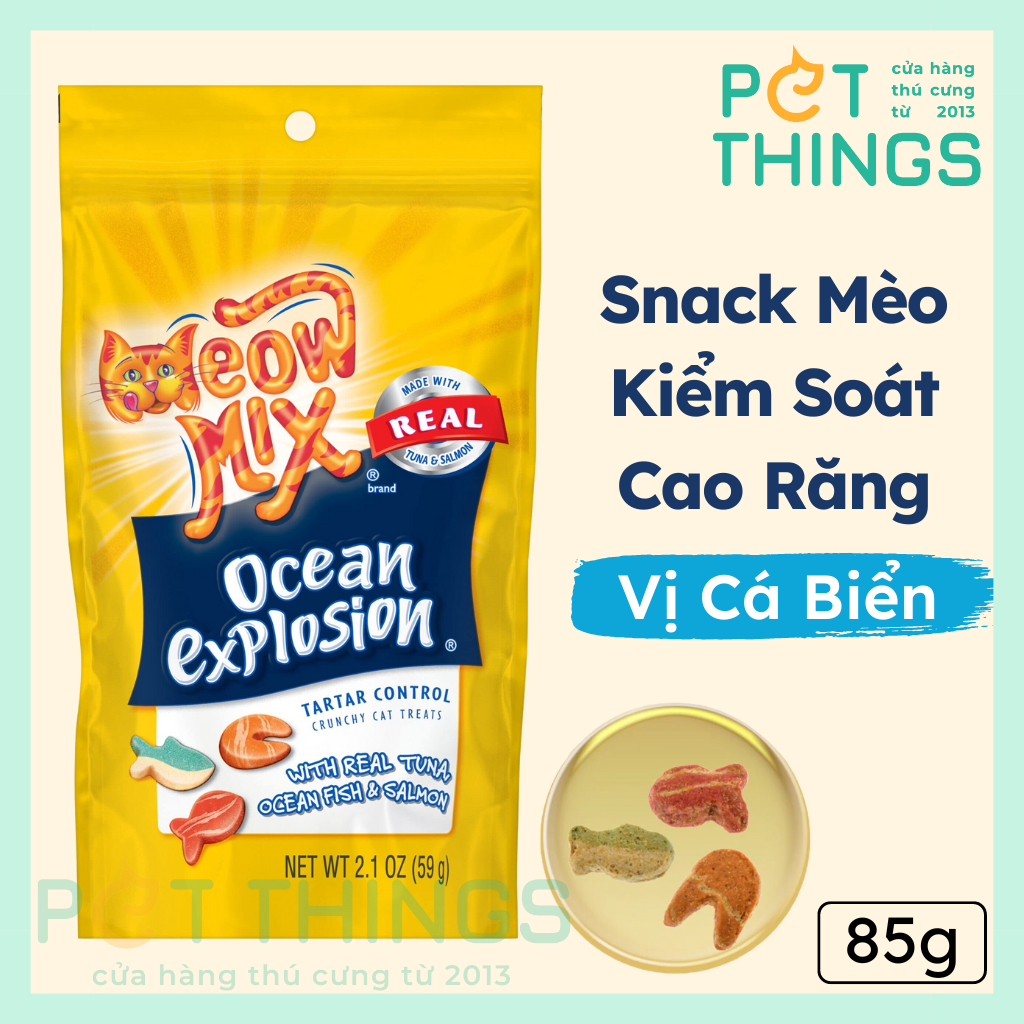 Meow mix ocean explosion cat treats sales