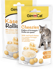 Gimcat Cheezies bánh thưởng cho mèo phô mai viên 50g