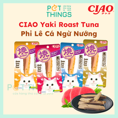 CIAO Yaki Grilled Tuna - Snack Phi Lê Cá Nướng Cho Mèo 15g