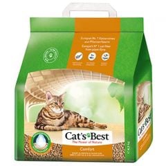 Cát vệ sinh hữu cơ cho mèo Cat's Best Comfort (không vón) 4.3kg