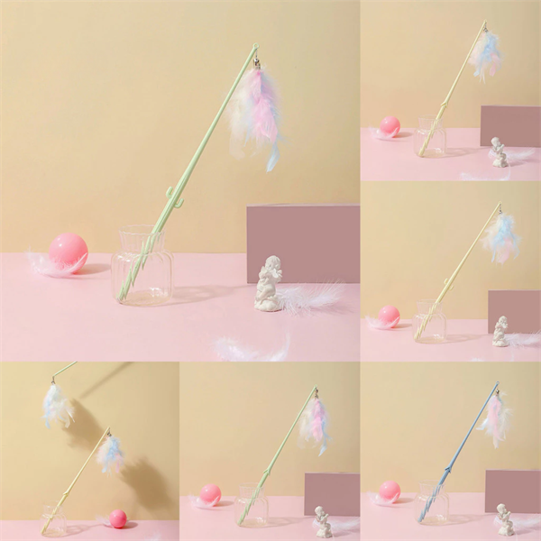 CẦN CÂU CÁN PASTEL 38CM