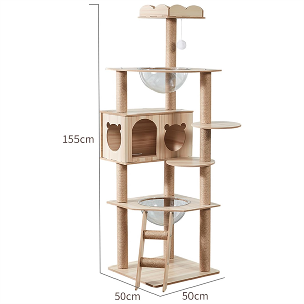 Cat Tree Thừng Dừa Đa Tầng cho mèo