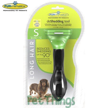 FURminator Deshedding lược chải lấy lông chết cho chó lông dài <9kg