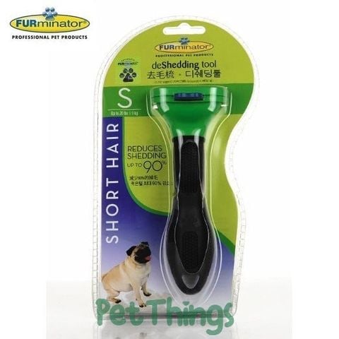 FURminator Deshedding lược chải lấy lông chết cho chó lông ngắn <9kg