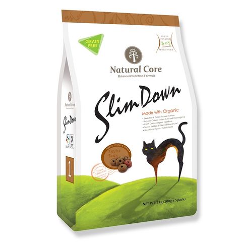 Natural Core Slim Down thức ăn hạt giảm cân cho mèo