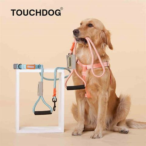 TouchDog Macaron Bộ Dây Dắt & Đai Yếm Ngực