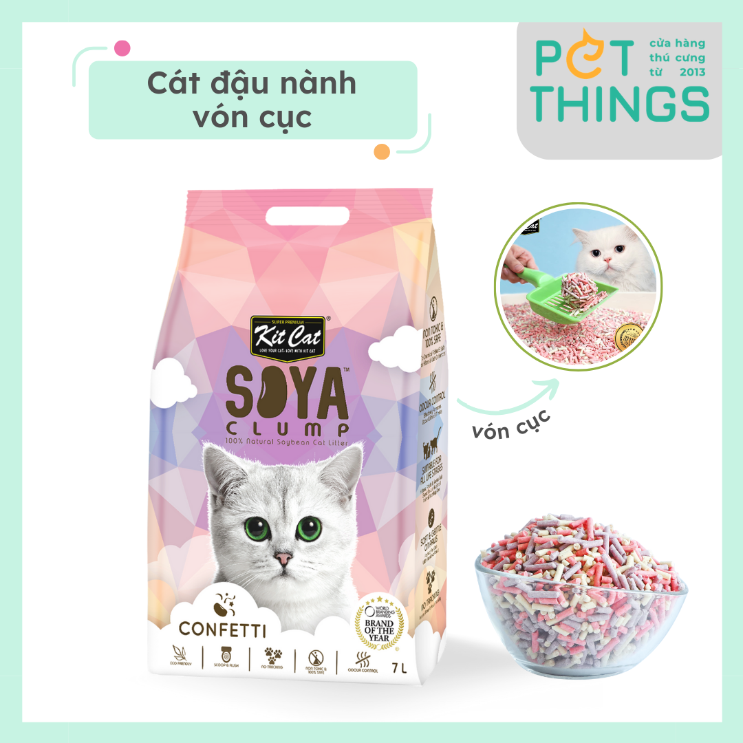 Kit Cat SOYA Clump Confetti 7L