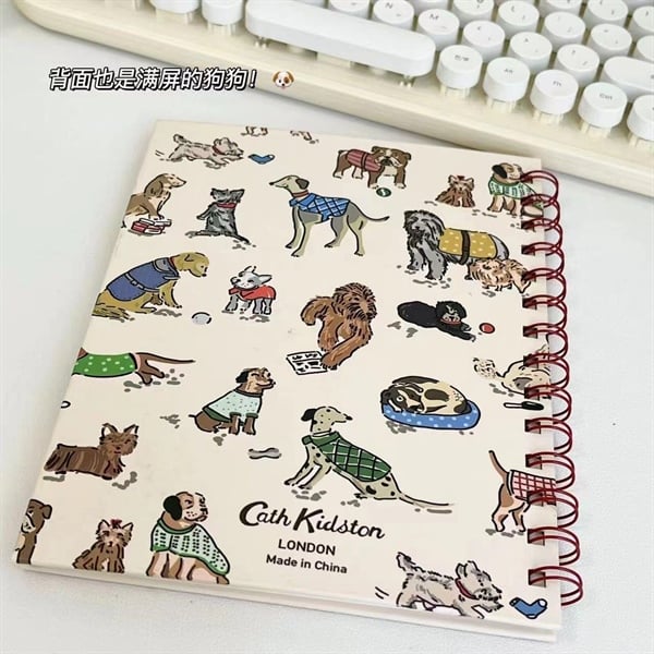 Sổ tay Notes Doggo Cath Kidston A5, 14*20cm