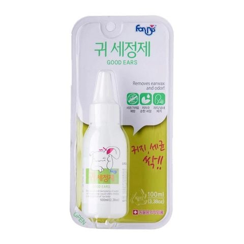 Forbis Good Ears dung dịch vệ sinh tai cho chó mèo 100ml