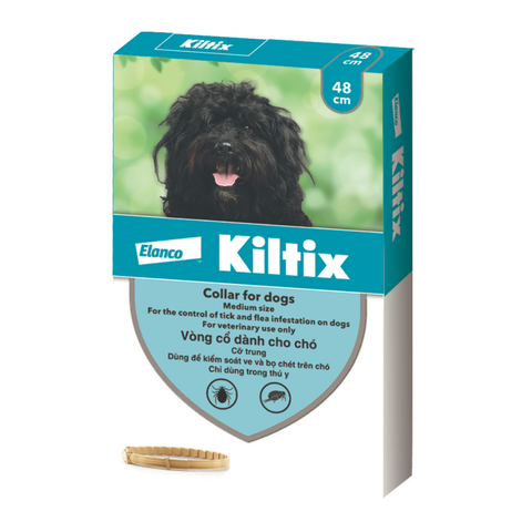 Bayer Kiltix vòng trị & ngừa ve rận size M 48cm