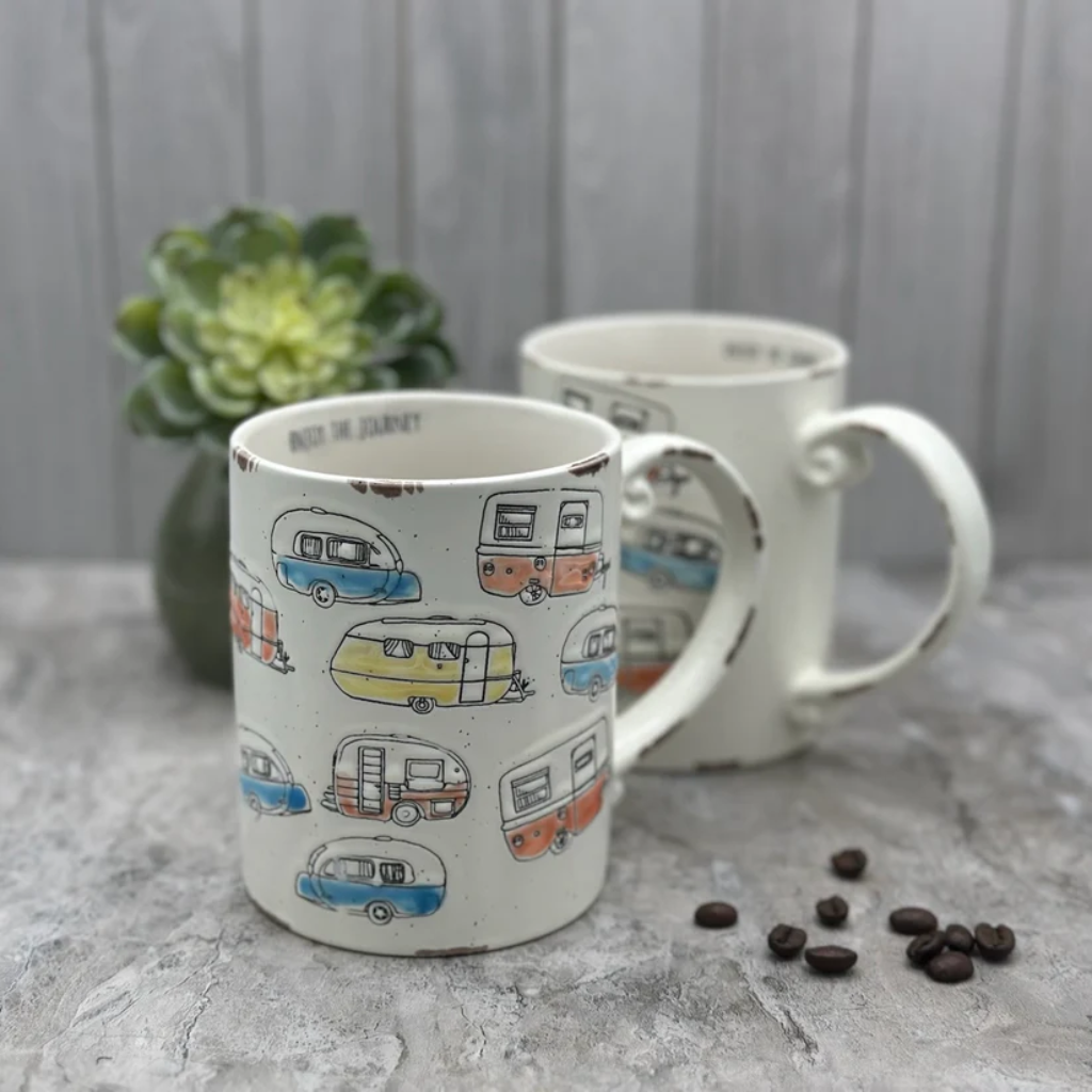 Ly sứ 420ml - Happy Camper 8.2*10.6cm